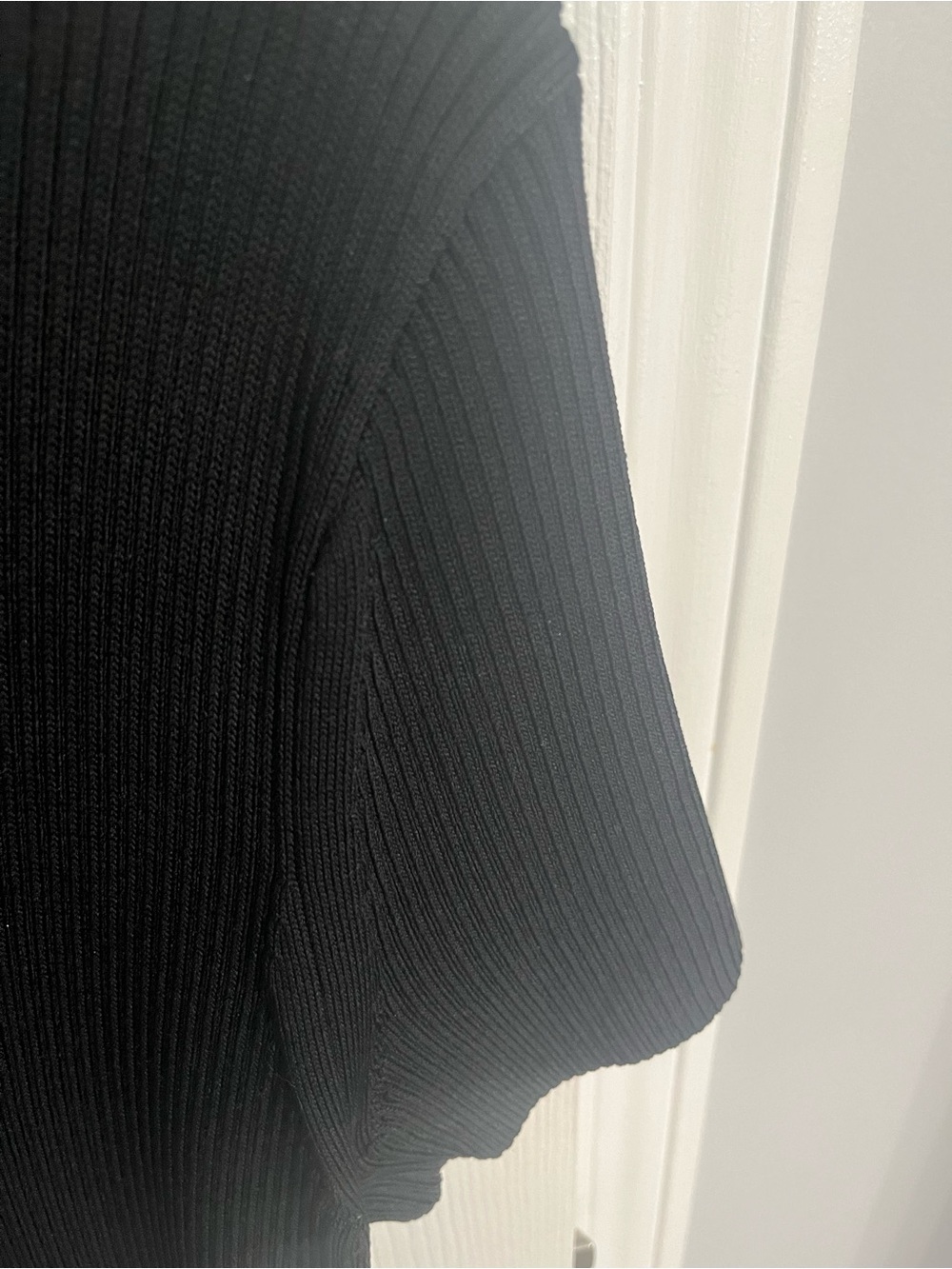 MICHAEL KORS Black Maxi Dress with Short Sleeves - Picture 5 of 6